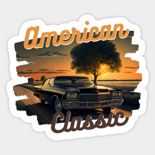 American Classic Car Inspired by the Chevy Caprice Sticker